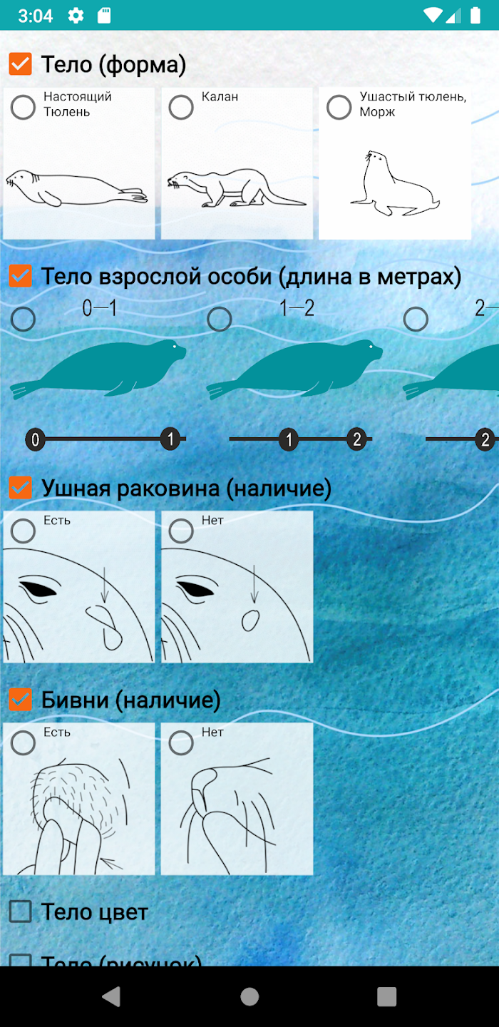 Скриншот приложения «Зачекинь кита и Ко», 2 из 7